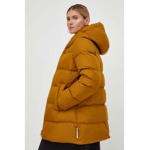 Péřová bunda Marc O'Polo dámská, hnědá barva, zimní, oversize
