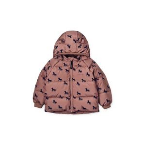 Dětská bunda Liewood růžová barva