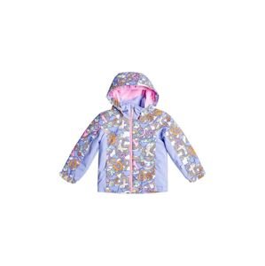 Dětská lyžařská bunda Roxy SNOWY TALE JK SNJT fialová barva