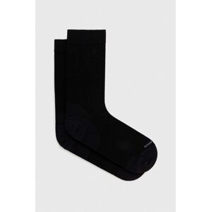 Vlněné ponožky Icebreaker černá barva