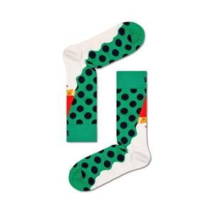 Ponožky Happy Socks Christmas zelená barva
