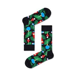 Ponožky Happy Socks Christmas Tree Decoration Sock černá barva