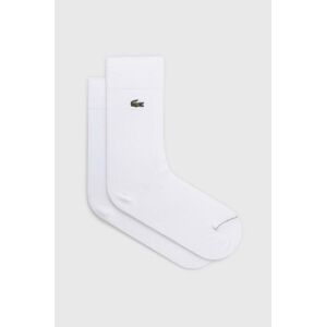 Ponožky Lacoste RA4264 bílá barva