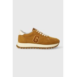 Semišové sneakers boty Gant Caffay hnědá barva, 27533167.G332