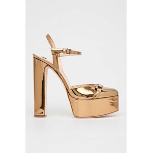 Sandály Elisabetta Franchi zlatá barva, SA85B36E2