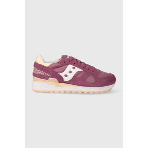 Sneakers boty Saucony SHADOW ORIGINAL fialová barva