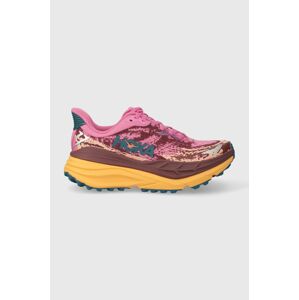 Běžecké boty Hoka Stinson 7 růžová barva