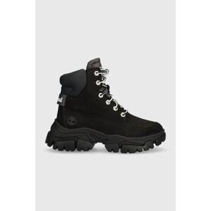 Farmářky Timberland Adley Way Sneaker Boot dámské, černá barva, na plochém podpatku, lehce zateplené, TB0A5XBG0151