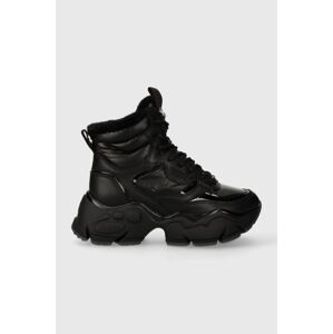 Sneakers boty Buffalo Binary Snow Lace Up Boot černá barva, 1636010