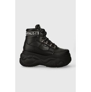 Sneakers boty Buffalo Blader Hiking Boot černá barva, 1636012