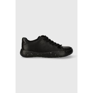 Kožené sneakers boty Camper Peu Stadium černá barva, K201265.001
