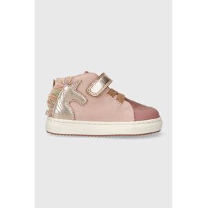 Dětské sneakers boty Garvalin růžová barva