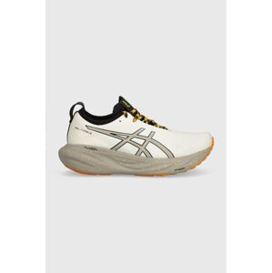 Běžecké boty Asics Gel-Nimbus 25 béžová barva