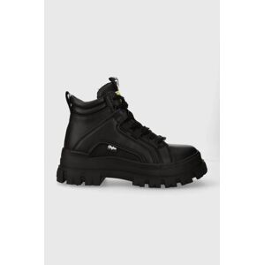 Sneakers boty Buffalo Aspha Nc Mid černá barva, 1400001