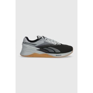 Tréninkové boty Reebok Nano X3 šedá barva