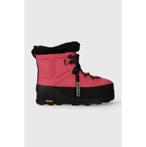 Sněhule UGG Shasta Boot Mid růžová barva, 1151870