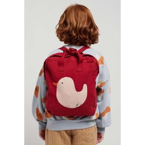 Dětský batoh Bobo Choses červená barva, malý, s potiskem