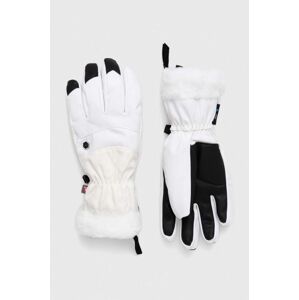 Lyžařské rukavice Viking Meris bílá barva