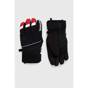 Lyžařské rukavice Rossignol černá barva