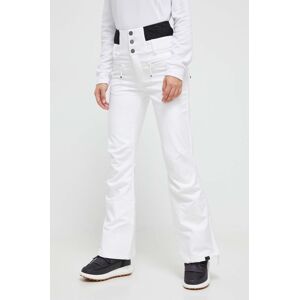 Lyžařské kalhoty Roxy Rising High bílá barva