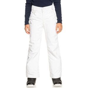 Dětské lyžařské kalhoty Roxy BACKYARD G PT SNPT bílá barva