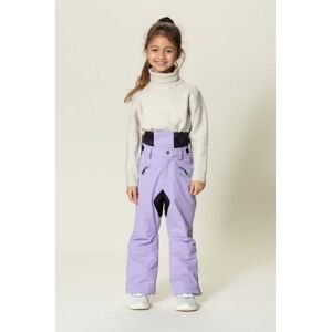 Dětské lyžařské kalhoty Gosoaky BIG BAD WOLF fialová barva