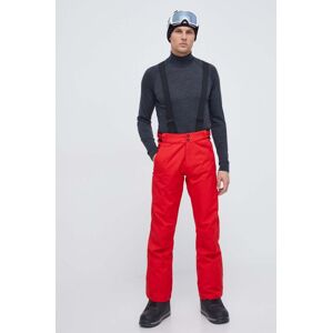 Lyžařské kalhoty Rossignol červená barva