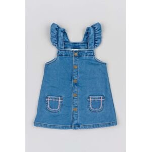 Dětské džínové šaty zippy mini