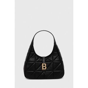 Kožená kabelka Blugirl Blumarine černá barva