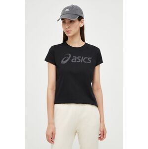 Tričko Asics černá barva