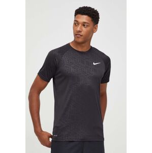 Tréninkové tričko Nike černá barva