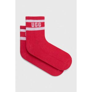 Ponožky UGG Dierson dámské, růžová barva