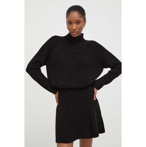 Komplet - svetr a sukně Answear Lab černá barva