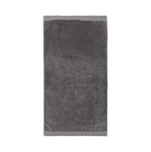 Malý bavlněný ručník Kenzo Iconic Gris 45x70?cm
