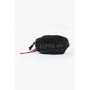 Ledvinka Alpha Industries černá barva, 101918.03-black