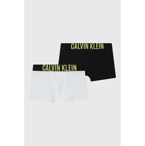 Dětské boxerky Calvin Klein Underwear 2-pack bílá barva