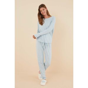 Bavlněné pyžamo women'secret COZY CLOUDS bavlněná, 3136011