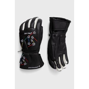 Lyžařské rukavice Rossignol Sublime x JCC černá barva