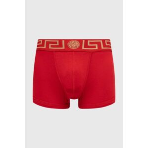 Boxerky Versace pánské, červená barva, AU10026 A232741