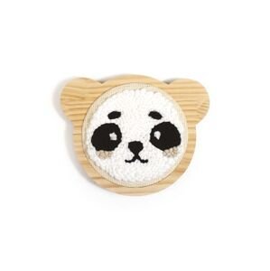 Vyšívací souprava Graine Creative Punch Needle Panda Kit