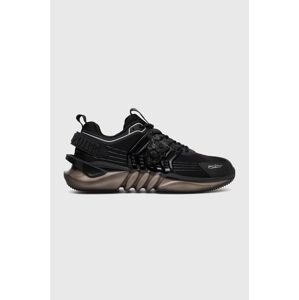 Sneakers boty PLEIN SPORT Runner 3D Tiger černá barva, USC0346 STE003N