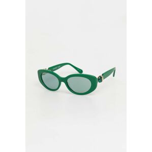 Sluneční brýle Swarovski 5679539 LUCENT zelená barva