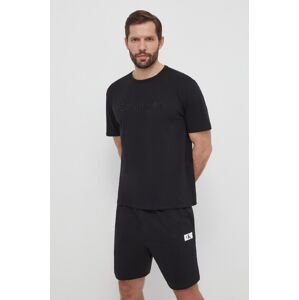Tričko Calvin Klein Underwear černá barva, s aplikací