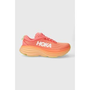Běžecké boty Hoka One One Bondi 8 oranžová barva
