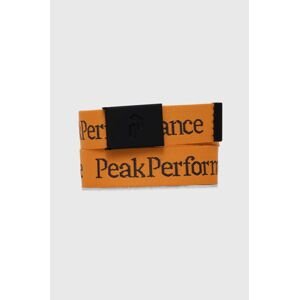 Pásek Peak Performance oranžová barva