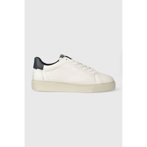 Kožené sneakers boty Gant Mc Julien bílá barva, 28631555.G316