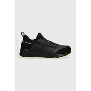 Sneakers boty Armani Exchange černá barva, XUX213 XV824 K571