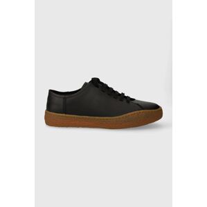 Kožené sneakers boty Camper Peu Terreno černá barva, K100927.001