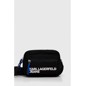Ledvinka Karl Lagerfeld Jeans černá barva