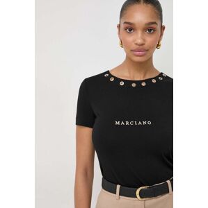 Tričko Marciano Guess BETTY černá barva, 4RGP24 6138A
